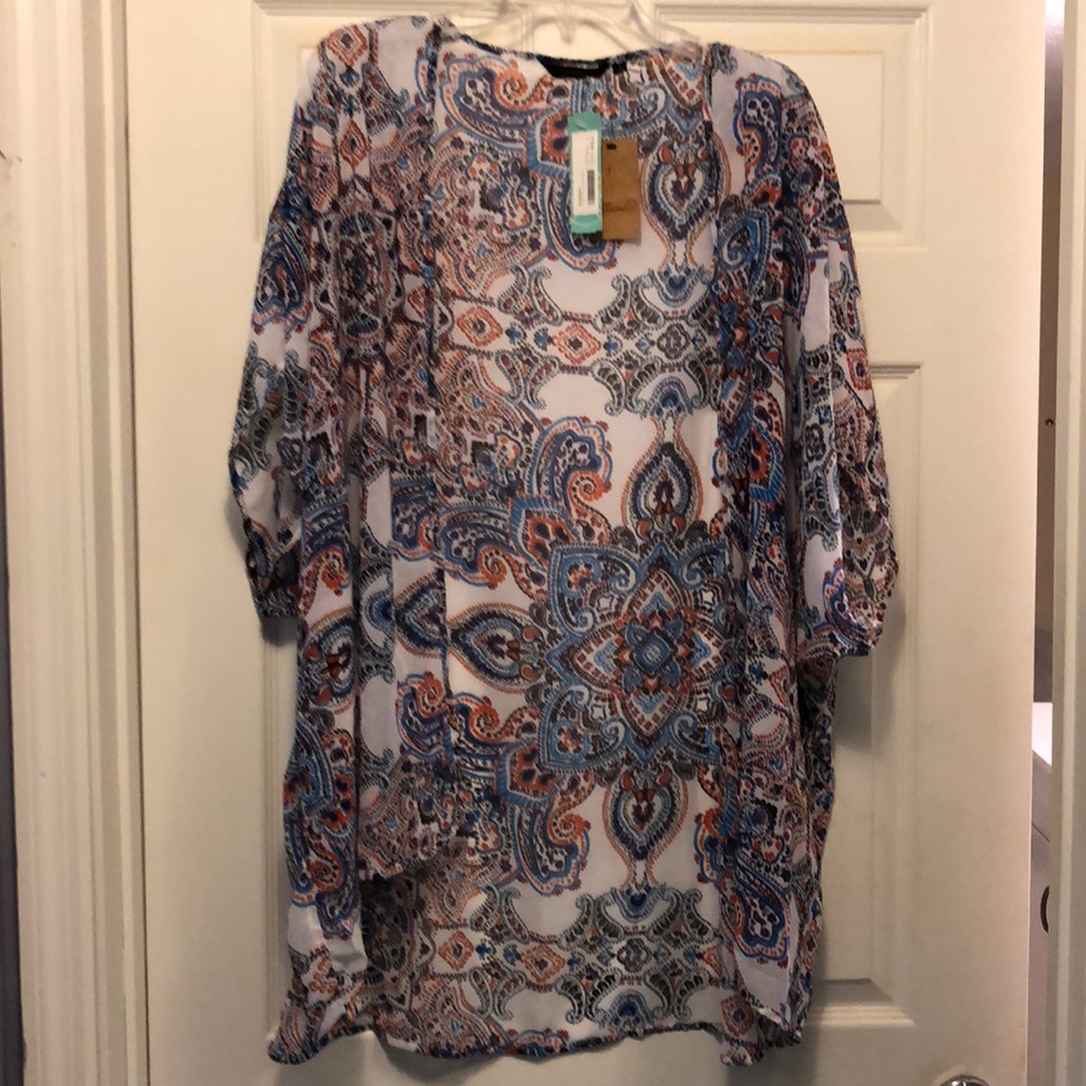 Open kimono shirt